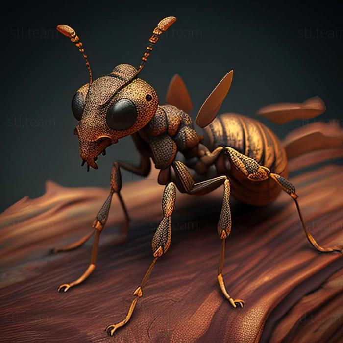 3D модель Myrmica scabrinodis (STL)